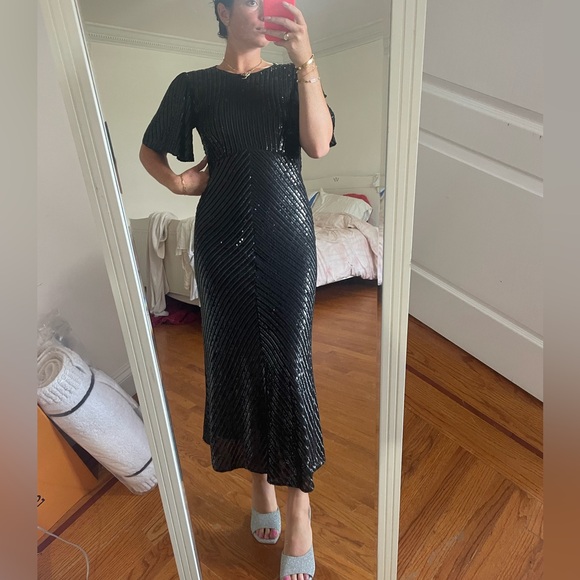 Michael Kors Dresses & Skirts - Black sequin gown